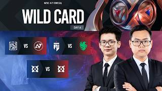 [Official Restream] MLBB MSC at EWC 2026|WILD CARD (DAY 4) 🇲🇲LIVE🔴