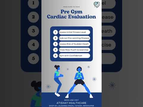 Cardiac Evaluation Before Gym! Avoid Sudden Death in Gym! #cardiology #doctor #heartfitness #health