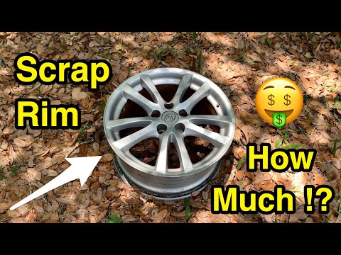How much is scrap aluminum rim worth?