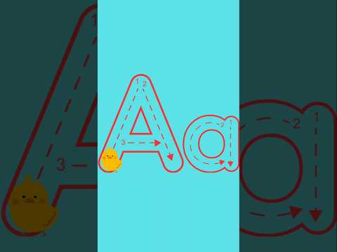 A B C tracing #kidslearning #kidssongs #abcd #kidslearning #readingforkids #new #kids #shorts #short