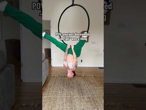 This is my favorite home workout #homeworkout #aerialist #lyra