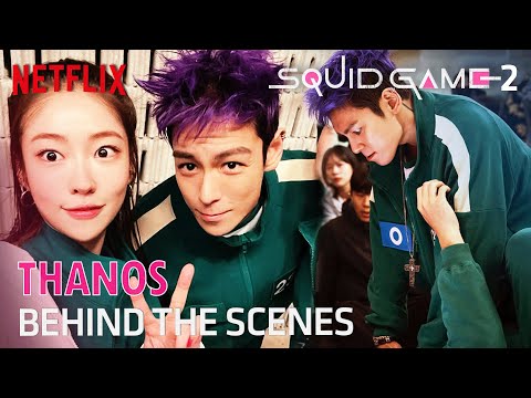 Squid Game Season 2 - Behind The Scenes of Thanos (T.O.P)