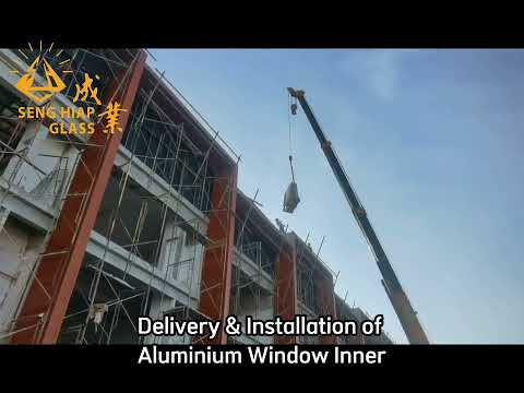 Delivery & Installation of Aluminium Window Inner @ Business Boulevard, Central Park