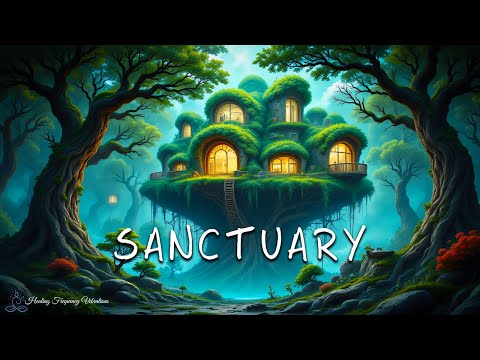 Sanctuary - Healing Forest Ambience | 22Hz + 174Hz + 963Hz | Cellular Renewal & Higher Consciousn...