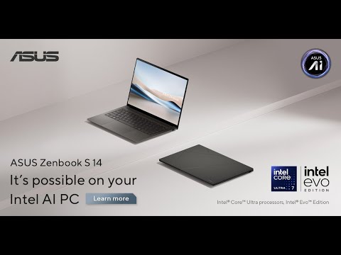 ASUS Zenbook S 14 (UX5406) | ASUS #AI PC Powered by Intel® Core™ Ultra 7 Processor (Series 2)