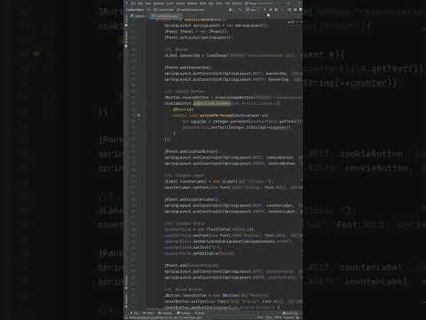 I recreated the Cookie Clicker Game in Java
