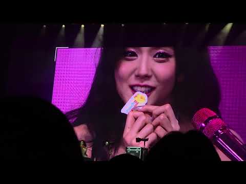 BLACKPINK Jisoo Part 2 Album Decoration Lights Love Action Fanmeet in Manila 20250314 김지수 팬미팅