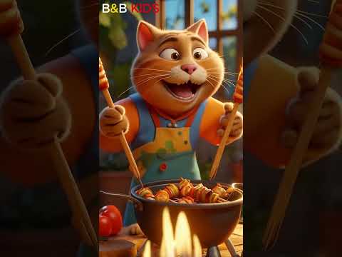 Cat Shorts Gone Wild 😹 | Funny Cartoon Cat Walks into Chaos | Must-Watch Viral AI Shorts!