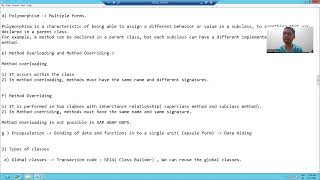 26 - ABAP OOPS - Abstract Class Part3