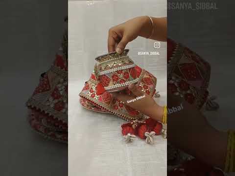 Karwa chauth thali set