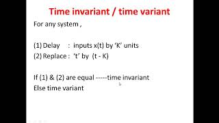 1.6. Time variant _ Time invariant systems / digital signal processing/EEE/English