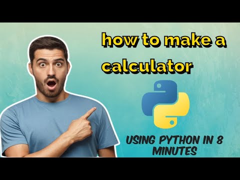 how to create a calculator in python|python| step by step|2023