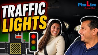 Learn to Drive in Central London: How to Turn Left At Traffic Lights | Step-by-Step Driving Lesson