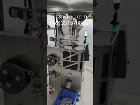 The latest triangle tea bag packaging machine, herbal tea triangle bag automatic packaging machine