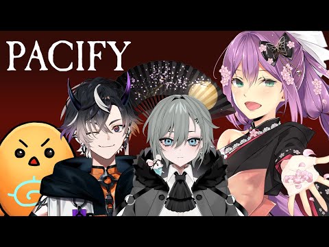 【Pacify】鬼ピ ネルちゃ ちーのさんと！！背中は任せろ！！最後尾担当りつきん【にじさんじ/桜凛月】