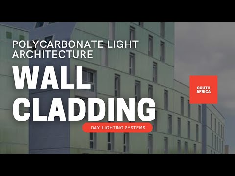 Polycarbonate Wall Cladding Danpal South Africa by Awning Warehouse
