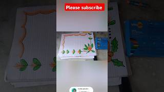 A4size border design for project. #shortsviral #shorts #a4design #a4border #a4sizepaper.