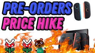 SWITCH 2 PRE ORDER DATE CONFIRMED AND PRICES GO UP
