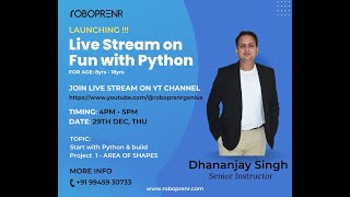 Fun with Python - Project 1 - Area of Figures