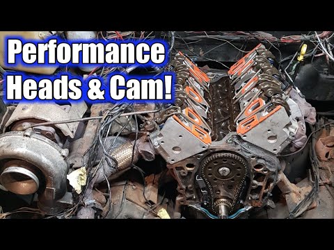 Upgrading the heads and cam on the turbo v6 c1500!