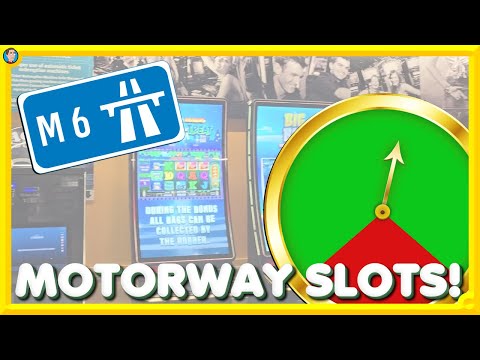 Motorway Services Slots! 🎰 I'm On My Way to Blackpool!