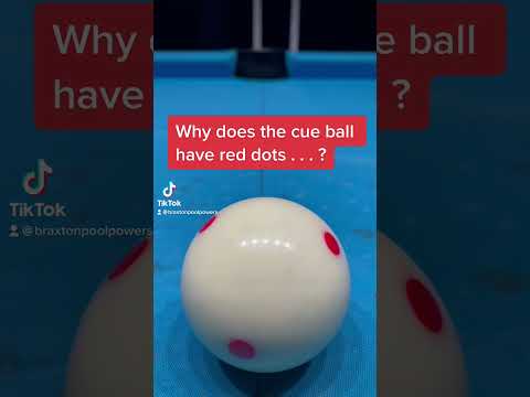 Why does the ball have red dots??