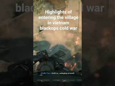 Highlights of entering village in vietnamese black ops cold war