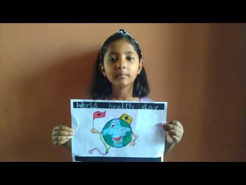 would health day presentation for kids,best speech on World health day given by Ira,world health day