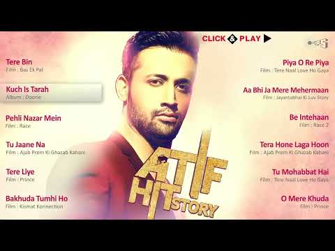 Best of Atif Aslam at the Cafe  Soulful Acoustic Hits & Romantic Songs Collection