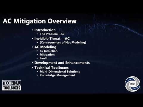 Webinar Series - AC Mitigation in Corrosion and Integrity Management