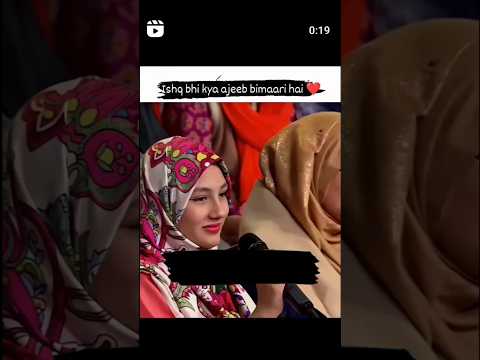 A beautiful girl rocked and Imran Ashraf shocked #sad#poetry#imranashraf#mazaqraat