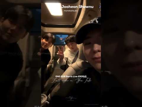Kihyun Jooheon Shownu Berriz Live 250510 #monstax #monbebe #kihyun #shownu #jooheon #kpop #idols