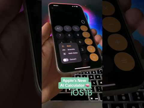 Apple Ios 18 New Calculator 😲😮