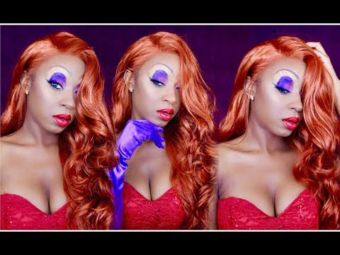 Jessica Rabbit Halloween Makeup Tutorial| Jessica Rabbit Makeup