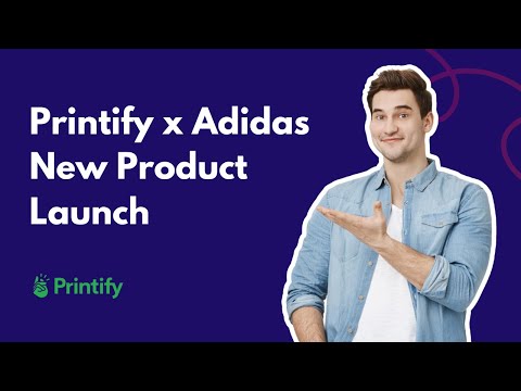 Printify Adidas New Product Launch 2024 #printify #adidas #printondemand