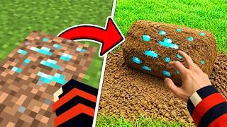 Minecraft, But Every Heart Makes It More Realistic