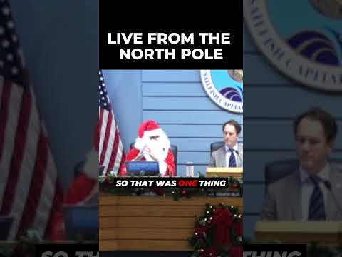 𝗟𝗜𝗩𝗘 𝗙𝗥𝗢𝗠 𝗧𝗛𝗘 𝗡𝗢𝗥𝗧𝗛 𝗣𝗢𝗟𝗘 #icma #localgov #leadership #citymanager #nlc #santa #santaclaus
