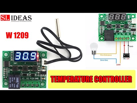 How to use W1209 Temperature controller.