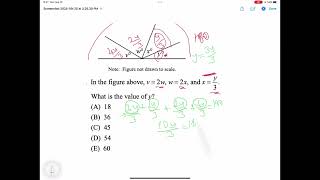 SAT Geometry practice questions (10) with solutions