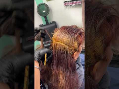 Hair colour tutorial # #haircolor #hair