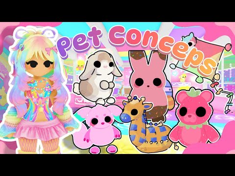 Reacting To The Best Adopt Me Pet Concepts! Roblox Adopt me