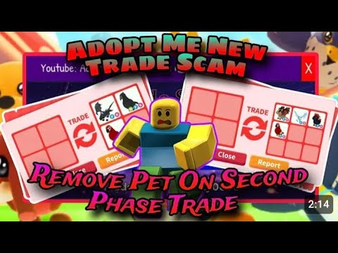 (NEW) ADOPT ME TRADE SCAM GET YOUR PET ON SECOND TRADE !! / ADOPT ME TRADE SCAM SCRIPT /WINTER EVENT