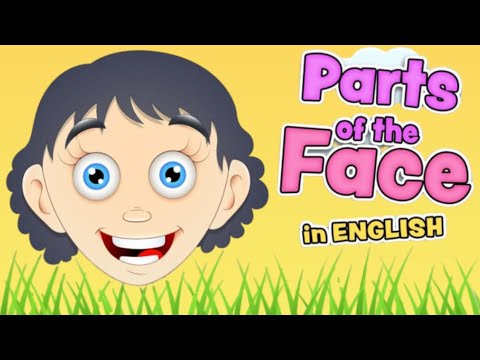 English Face Parts Name with Urdu | چہرے کے حصوں کے نام | Face Vocabulary |  @Learnwithmaria786