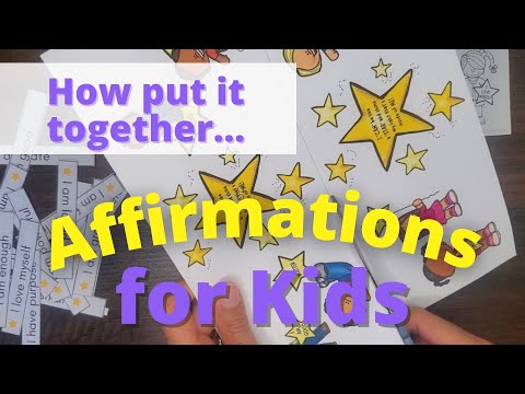 Affirmations for Kids FREE Printable when you Share BedtimePower.com with friends.