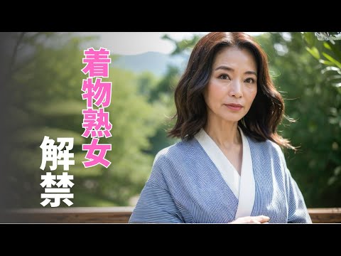 着物を着た美熟女/AI Art Lookbook Beautiful Mature Woman in Kimono