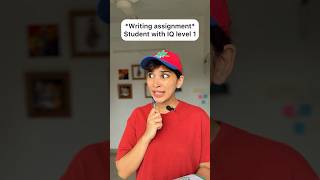 Writing assignments with different IQ levels #comedy #shorts #malayalam