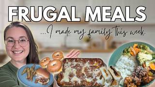 Easy Frugal Meals for Real Life | Flexible Meal Planning & Budget Grocery Haul
