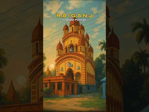 Ghibli art X Raiganj 💞🥰 #ghibli #gptchat #trending #ytshort #raiganj