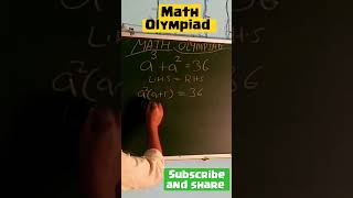 math Olympiad 2 #shorts #mathstricks #matholympiad #matholympiadquestion #shortsvideo #mathshorts