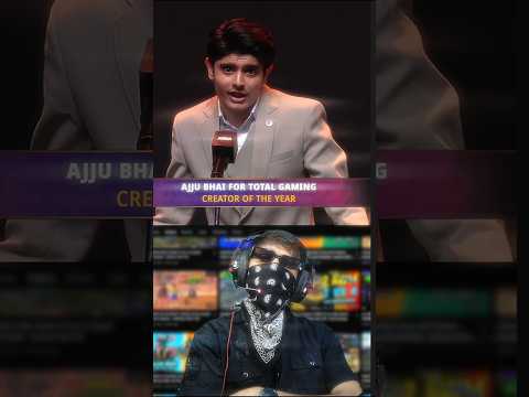 Ajju Bhai🔥Creator of the year! #totalgaming #shorts #freefire